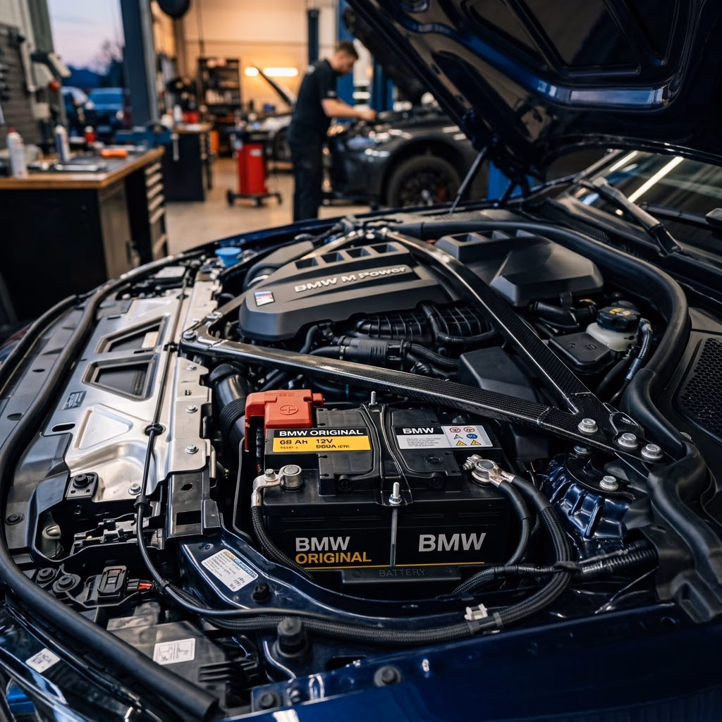 Car engine bay repair